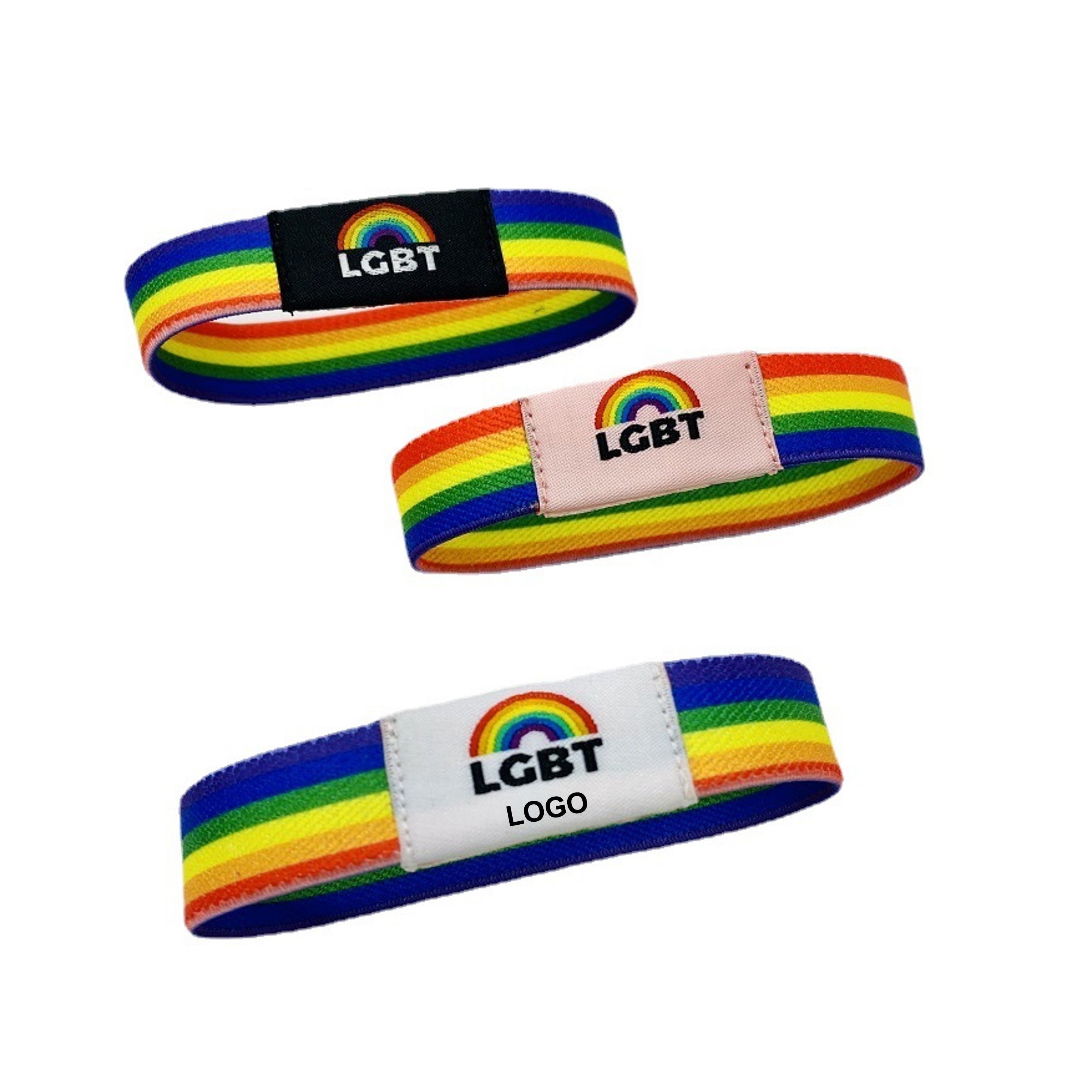 Rainbow Elastic Bracelet (direct import) 2