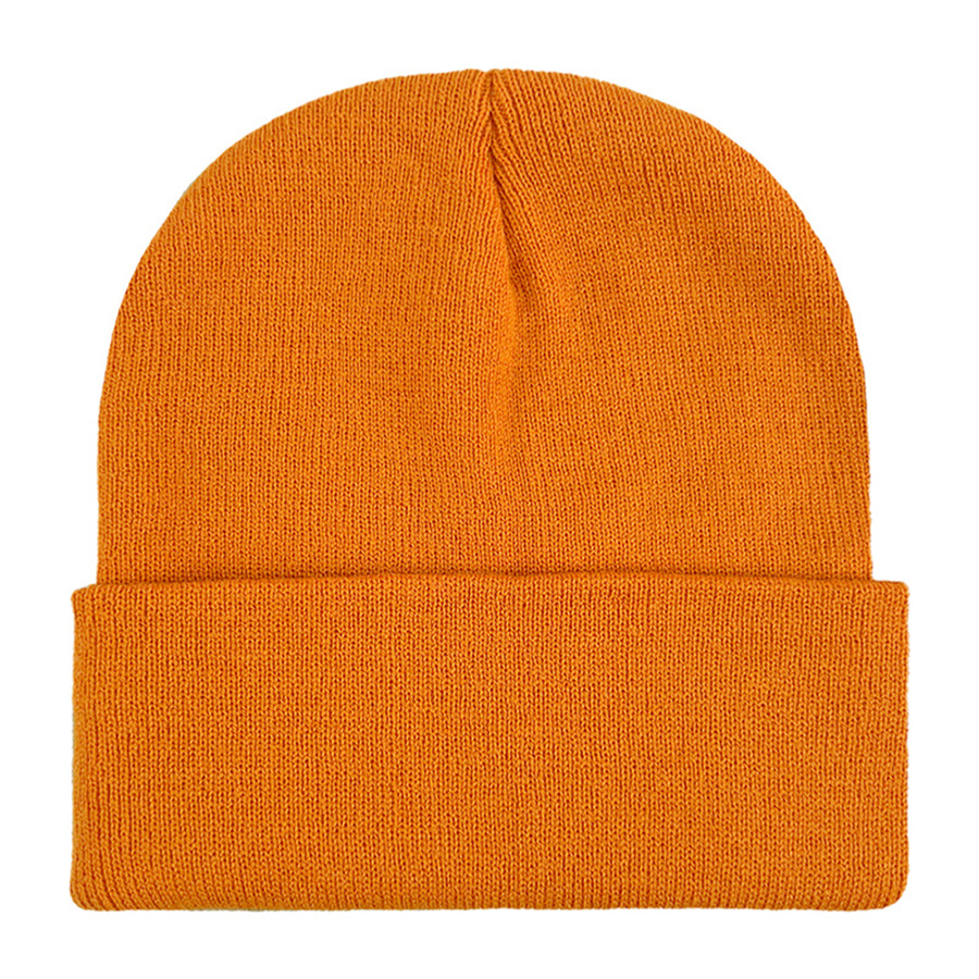 Classic Ribbed Cuffed Beanie with Custom Logo - 100% Acrylic 31