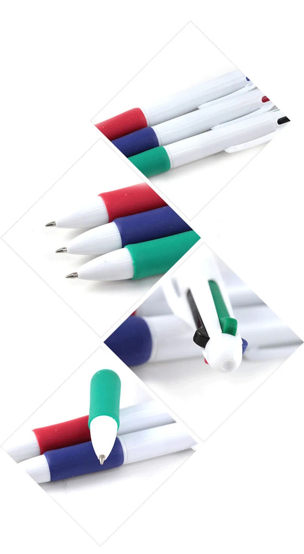 Comfort Grip 4 color Option Ballpoint Pen 7