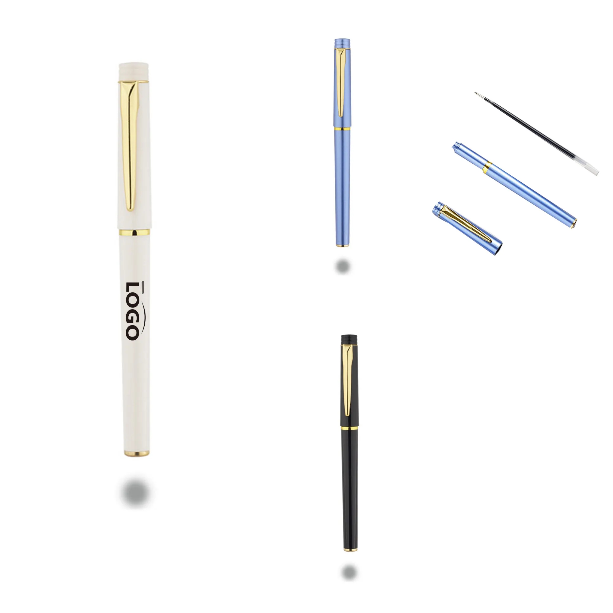 Business Plastic Gel Pen 10pcs 4