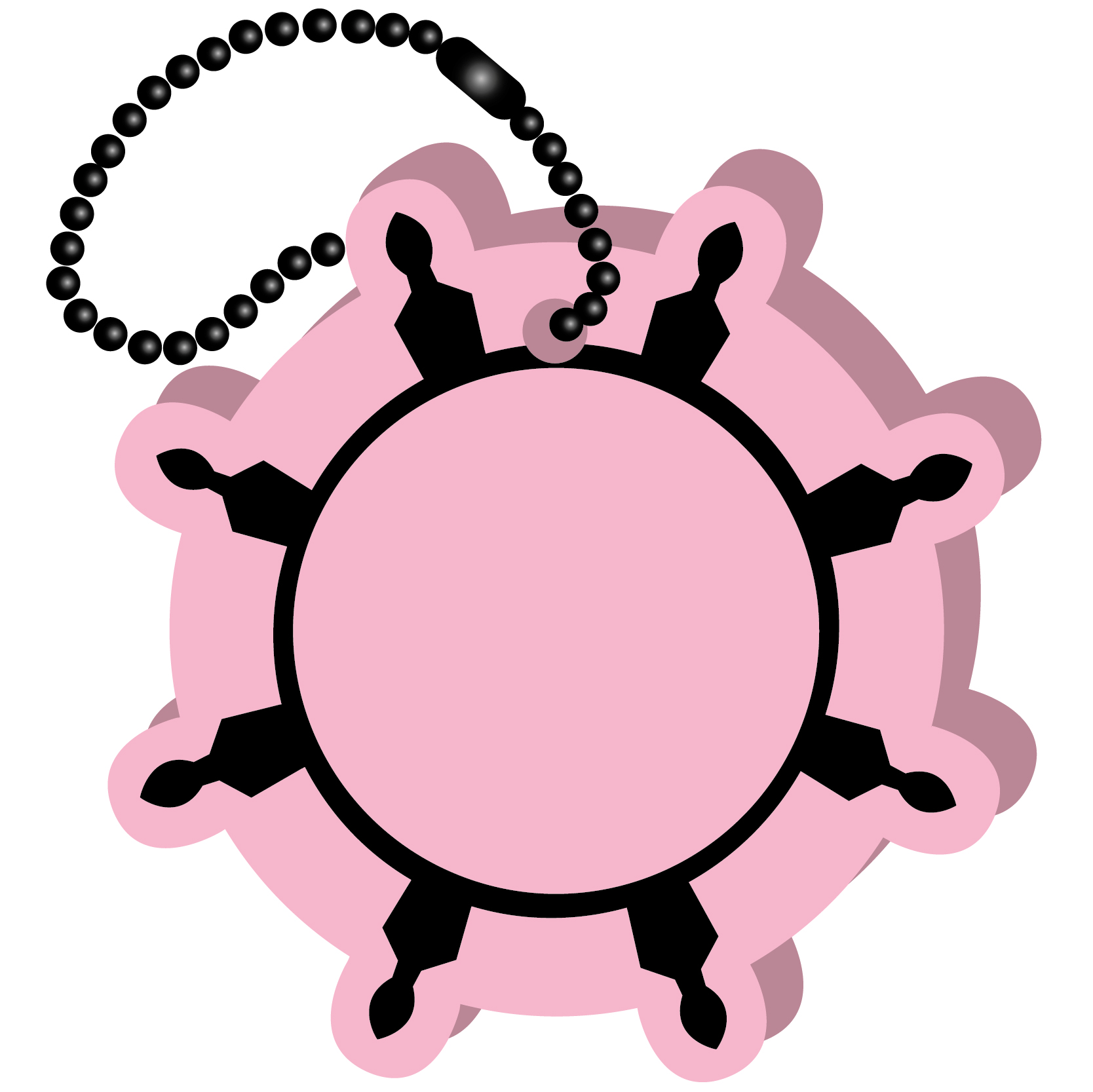 Ships Wheel Key Tag 14