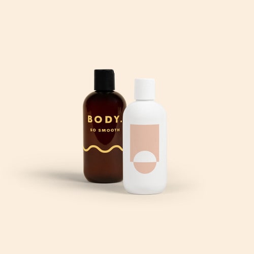 8 OZ HAND LOTION WITH PUSH-PULL CAP - 4CP LABEL