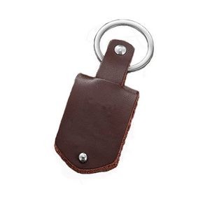 Personalized Leather Keychain 2