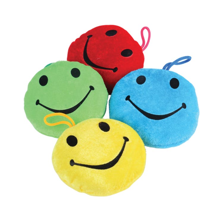 Smiley Face Plush Toys - Assorted 2