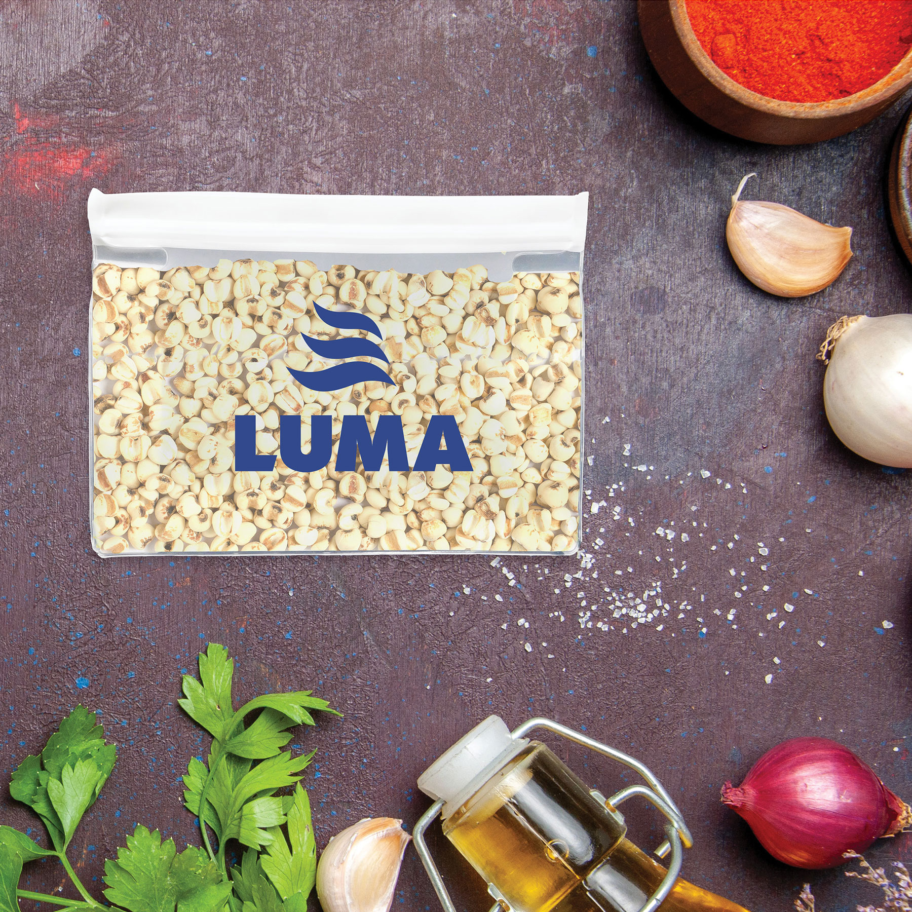 SlipZip Horizontal Gusseted Reusable Storage Bag 8