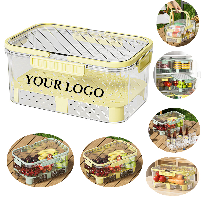 Transparent Outdoor Camping Picnic Fruit Box 2