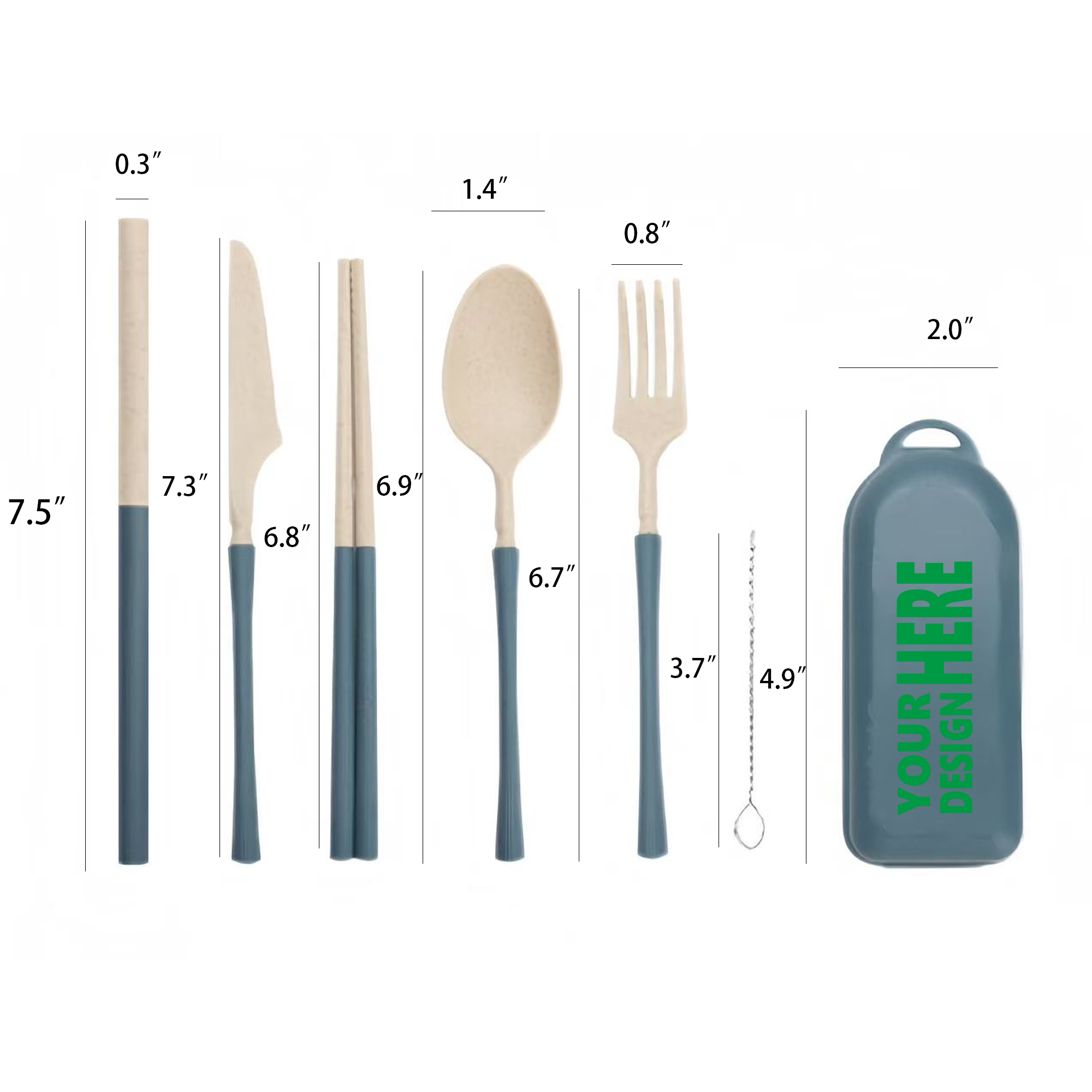 Portable Folding Flatware Box 5