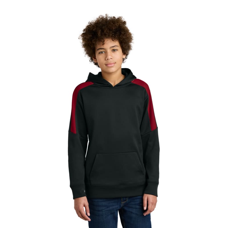 Sport-Tek Youth Sport-Wick Fleece United Pullover Hoodie 25
