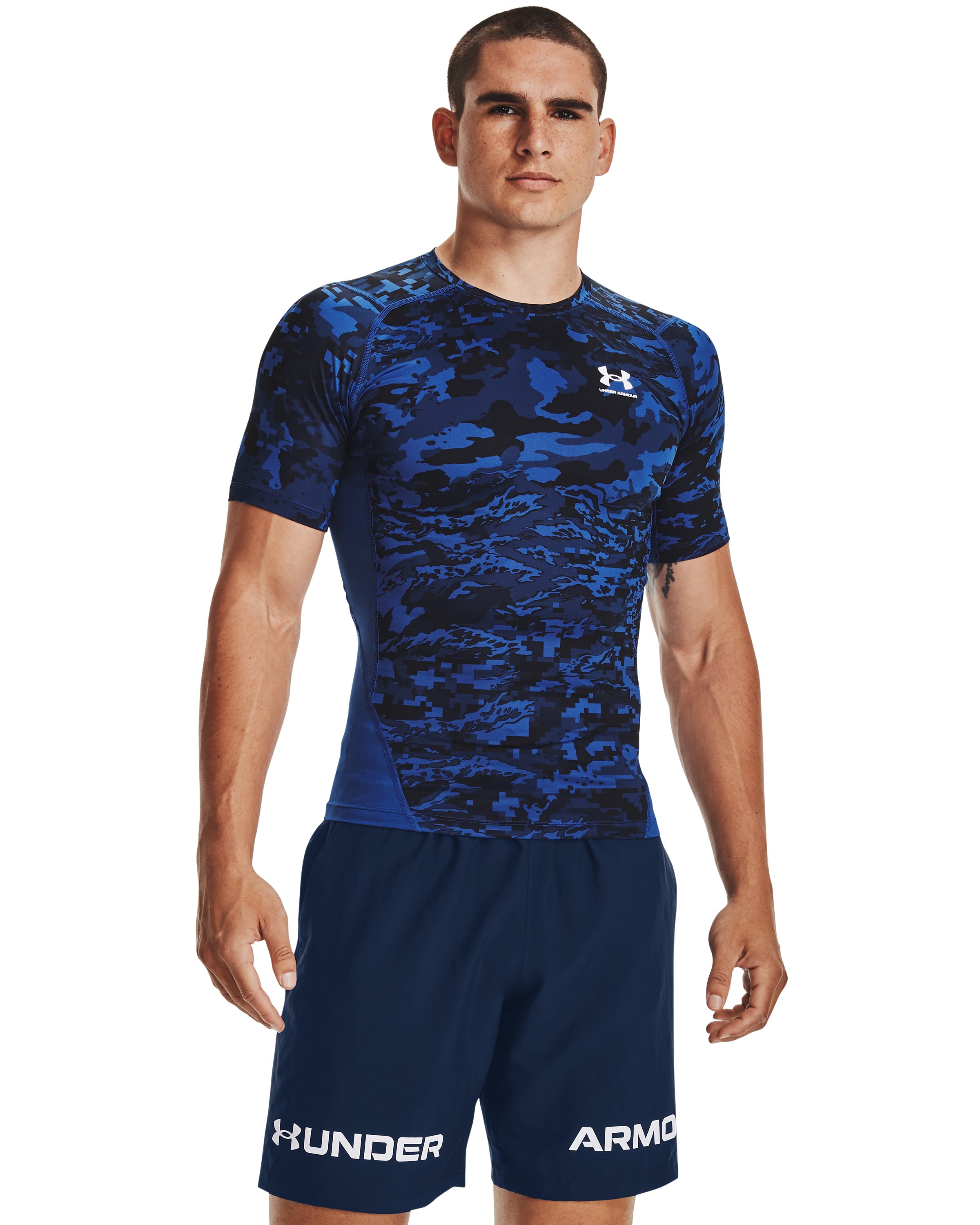 HeatGear Camo Men's Short Sleeve 3