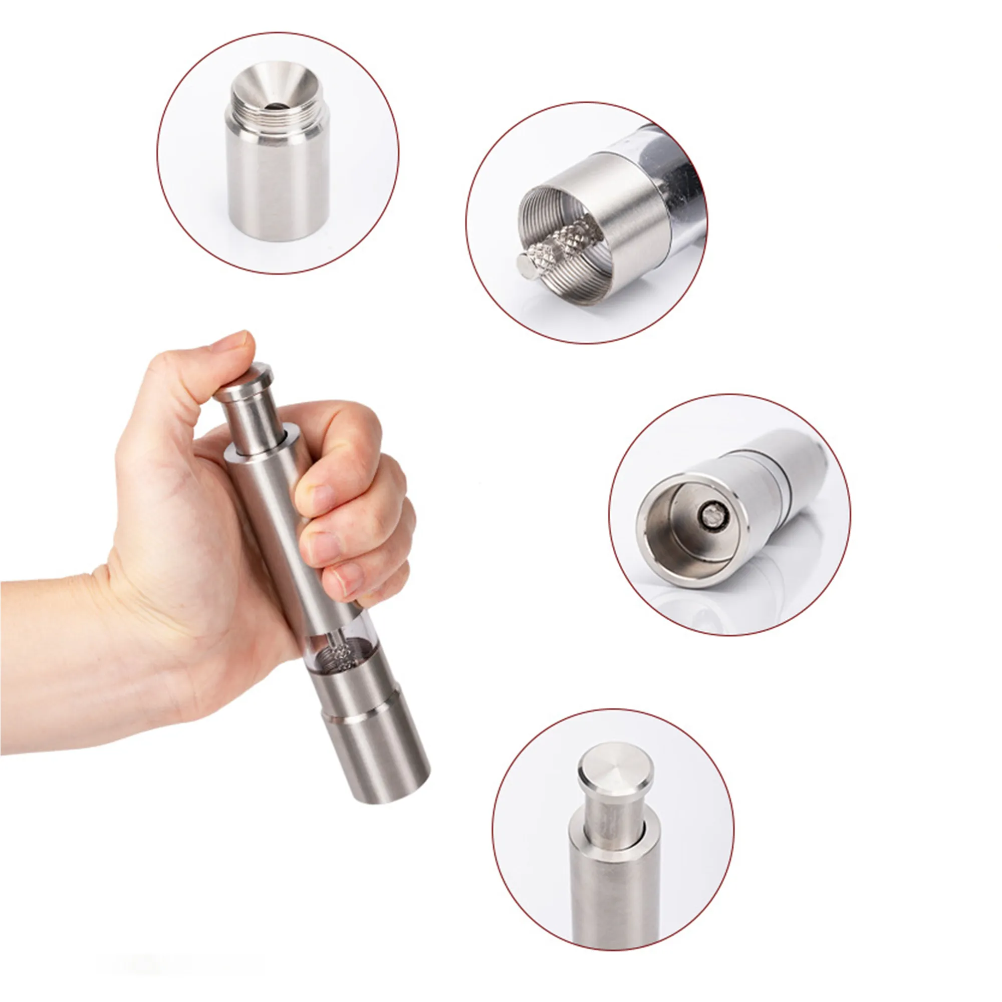 Stainless Steel Button Grinder 4