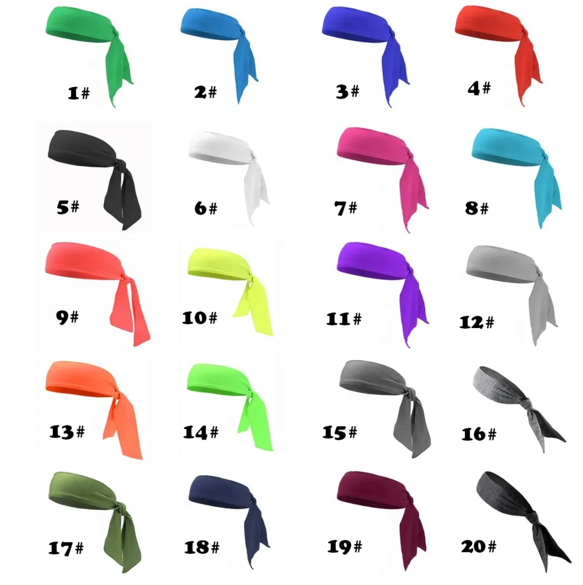 Cooling Athletic Sport Headbands (Full Color) 4