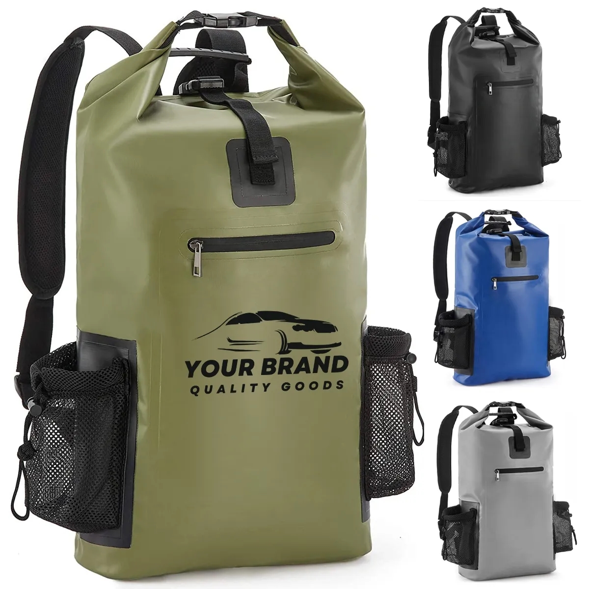 Waterproof Floating Dry Sack Backpack Kayak Rafting Bag 1