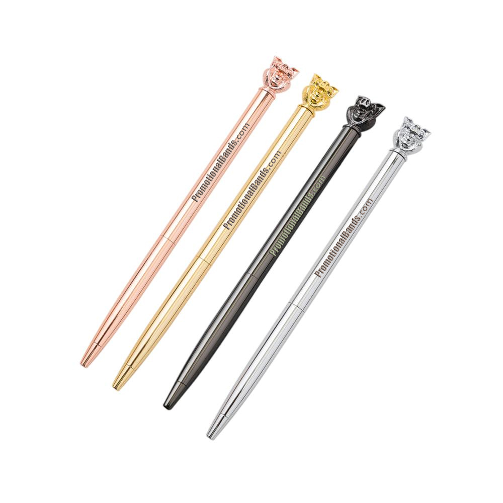 Animal Head Top Pens 6