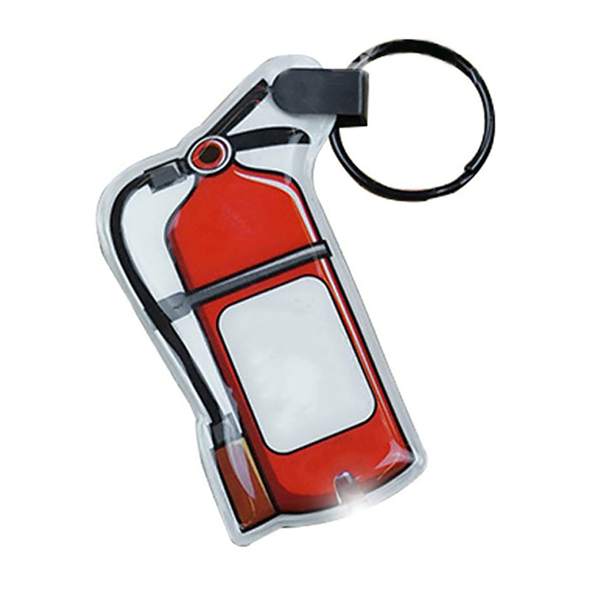 LED Mini Fire Extinguisher Keychain