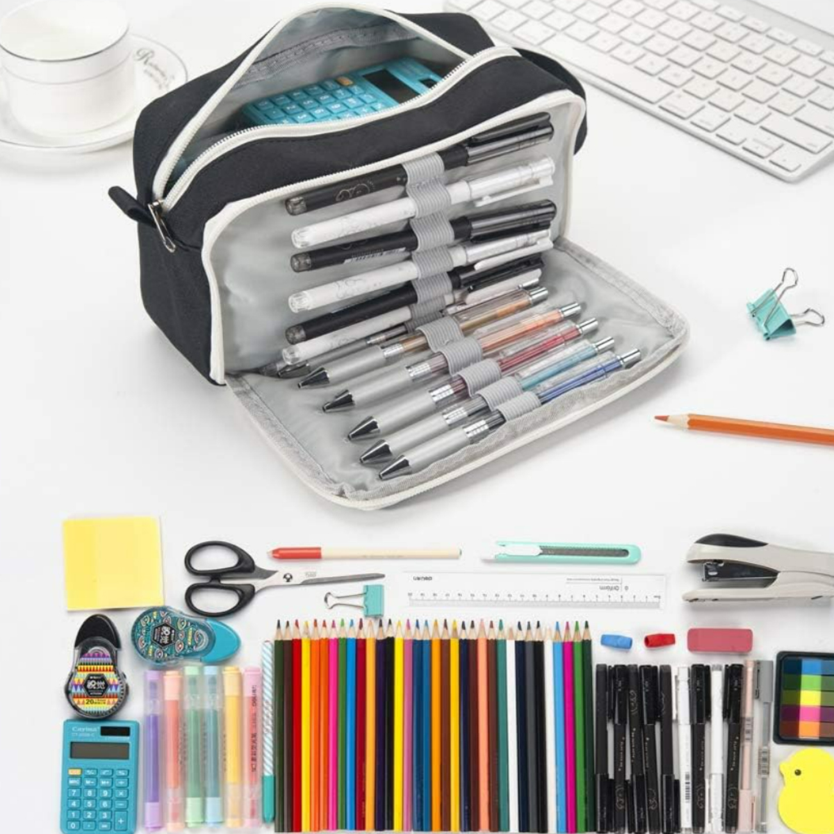 2.5L Cosmetic Organizer Bag W/ Zipper Closure 6