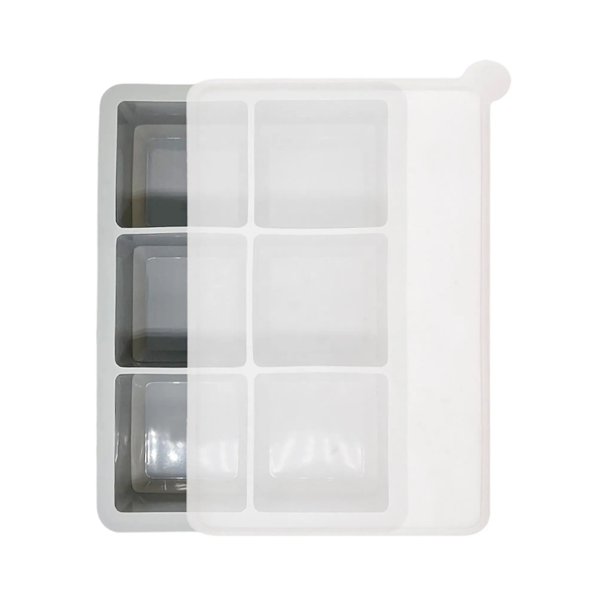 15-Slot Silicone Ice Cube Tray with Lid 9