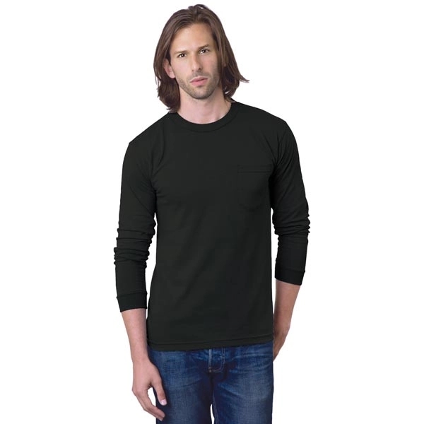 Unisex Pocket Long Sleeve Crew 8