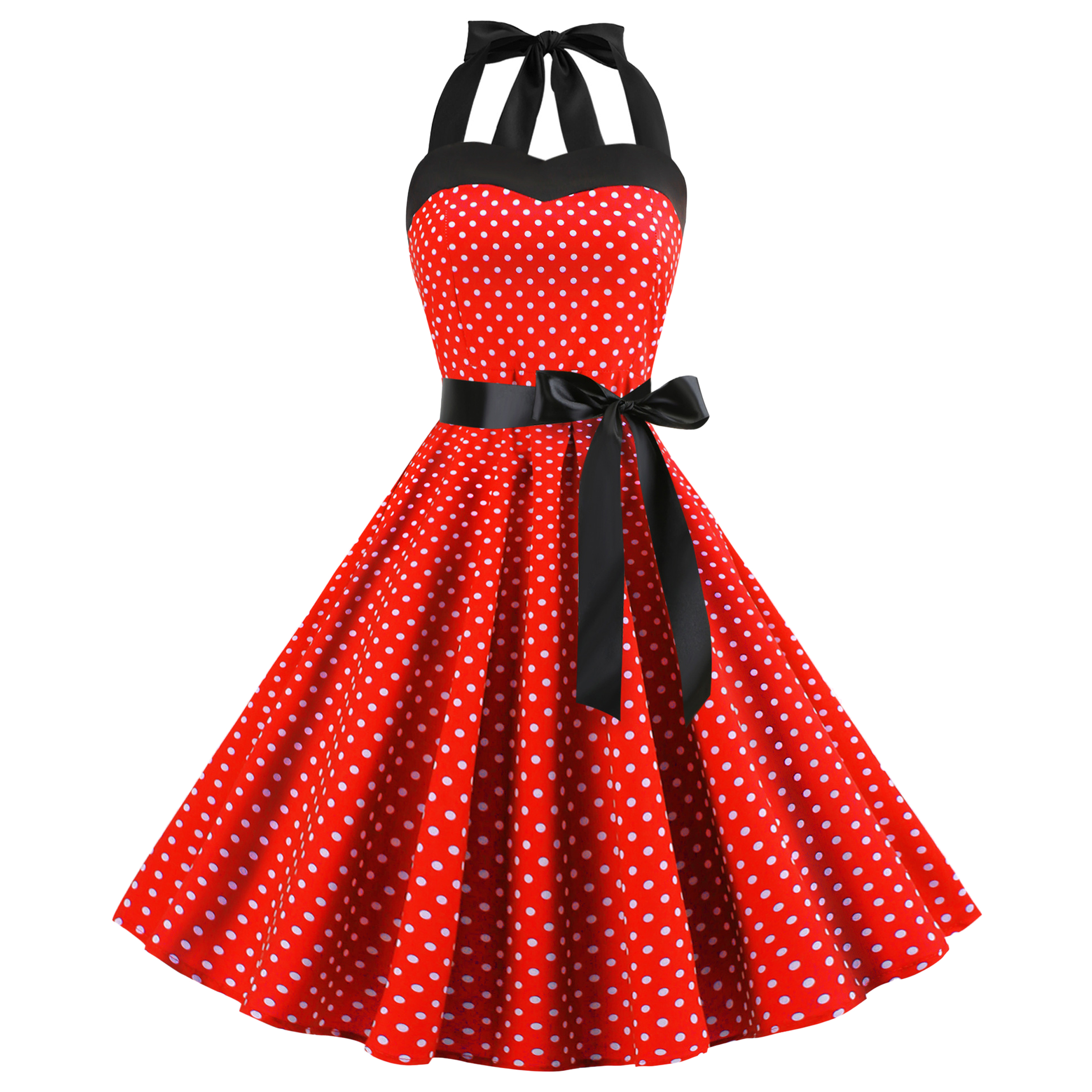 Polyester Vintage Large Skirt Dress 9