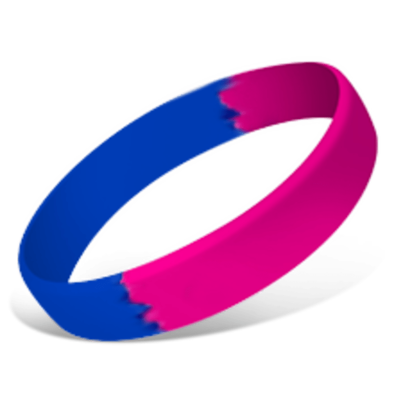 1 Inch Full Color Printed Wristbands 108