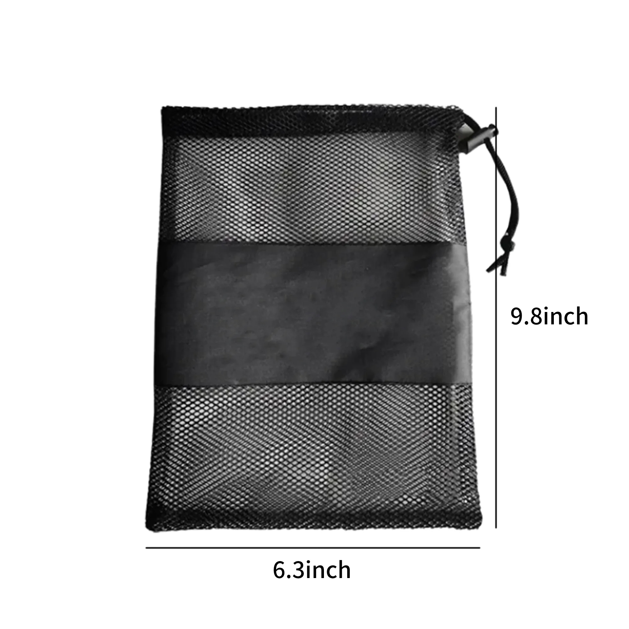 Sports Equipment Mesh Drawstring Pouch 4