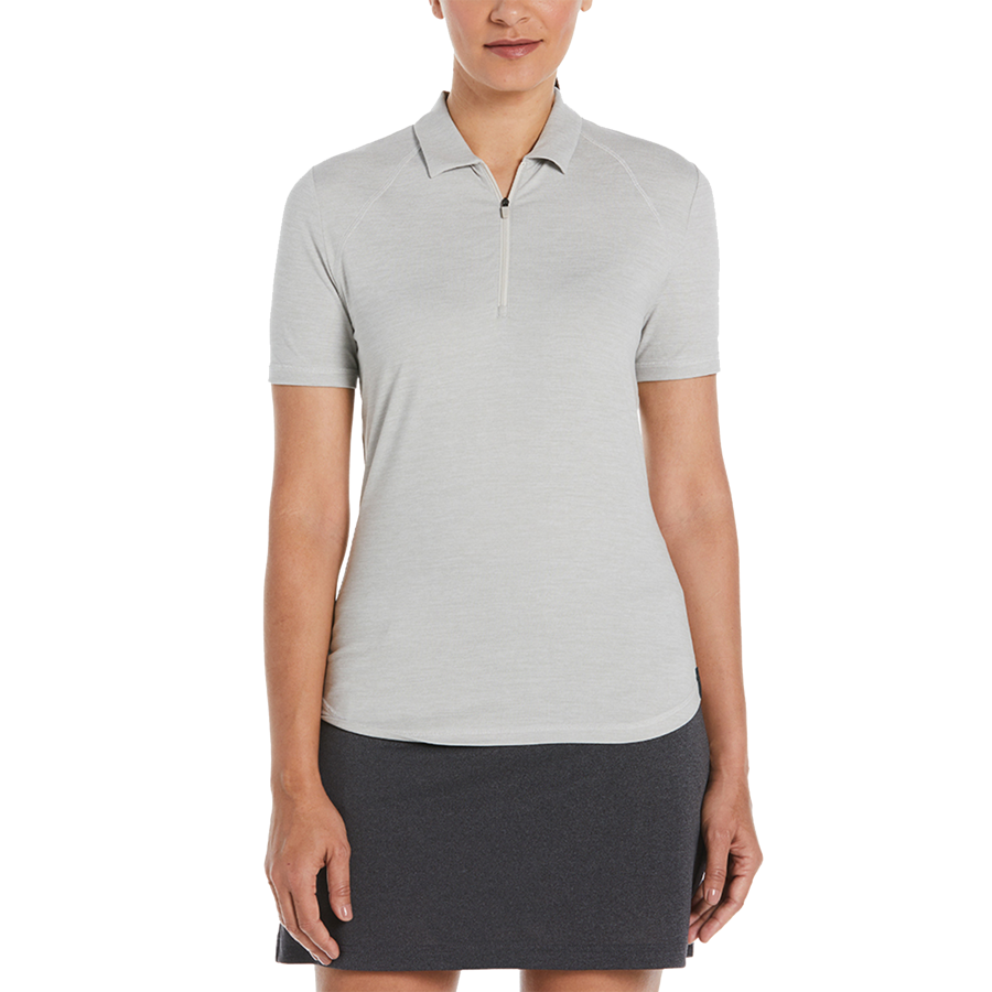 Ladies Double Knit Polo Shirt