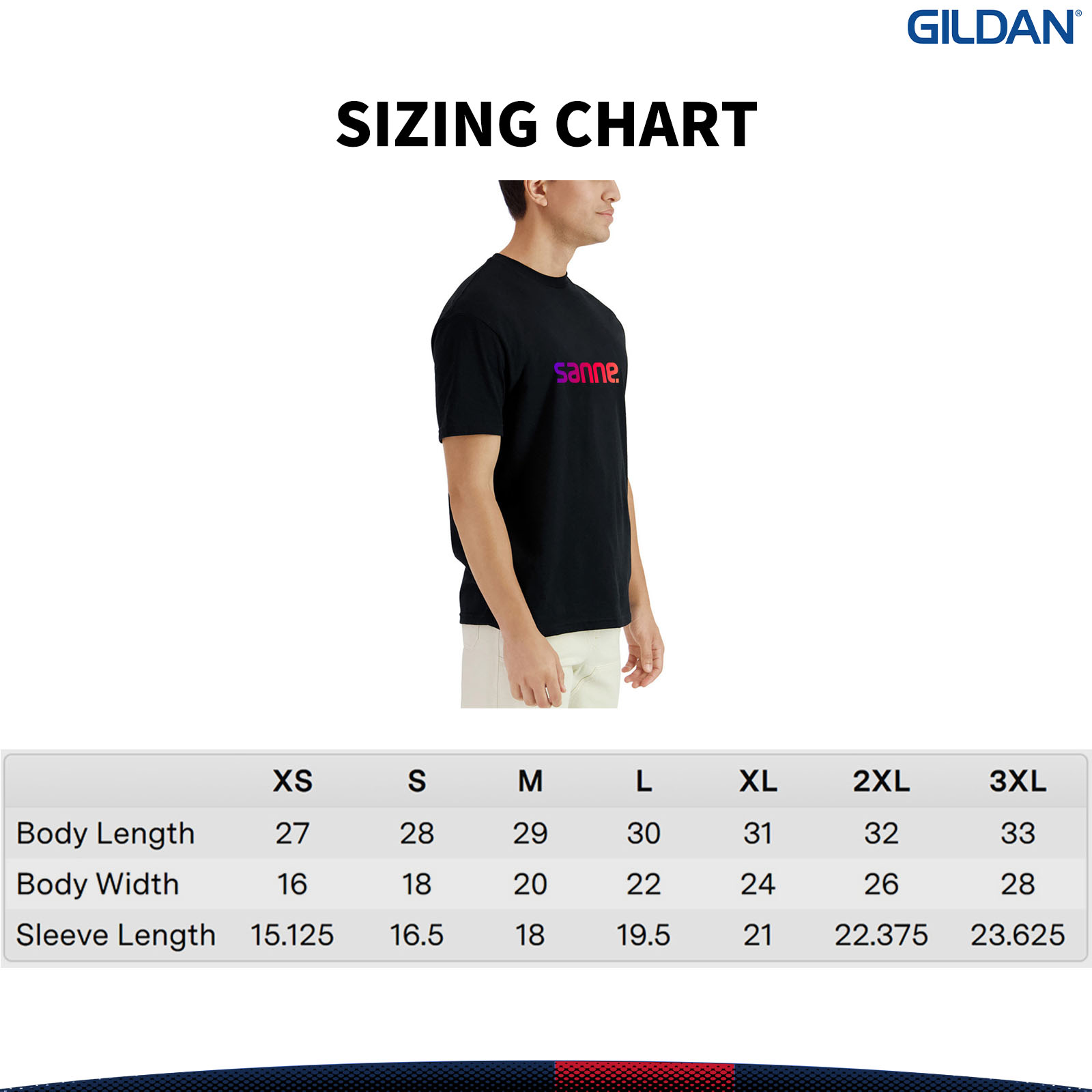 Gildan® Unisex Light Cotton T-Shirt 4