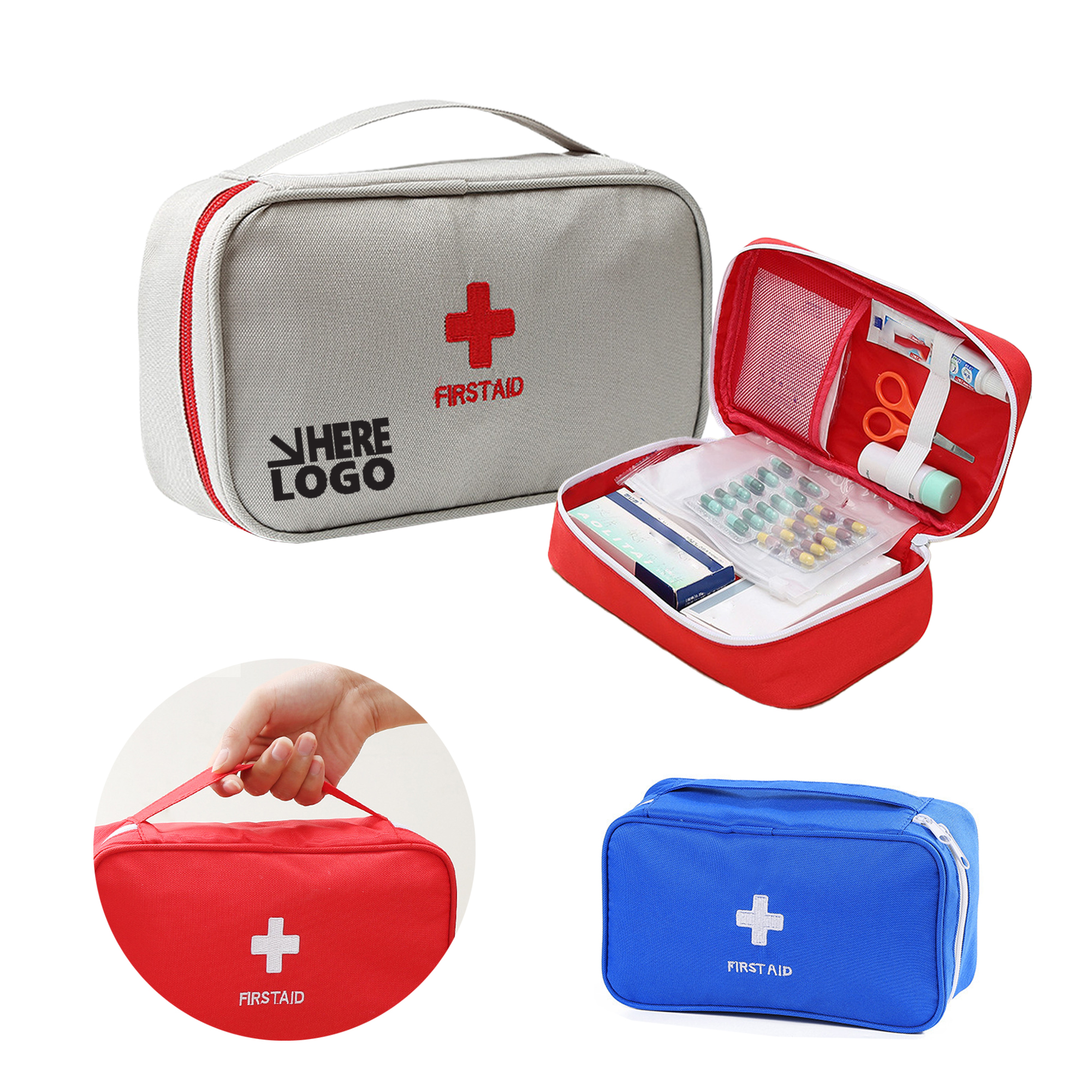 Oxford Fabric Medical First Aid Storage Bag 2