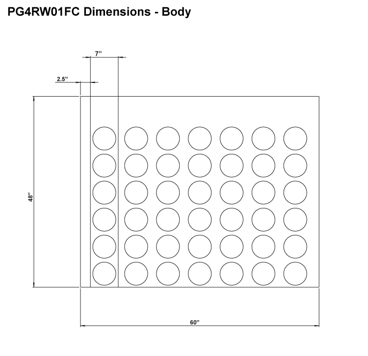 Giant Four In A Row Game Printed Header Blank Pucks Full Color