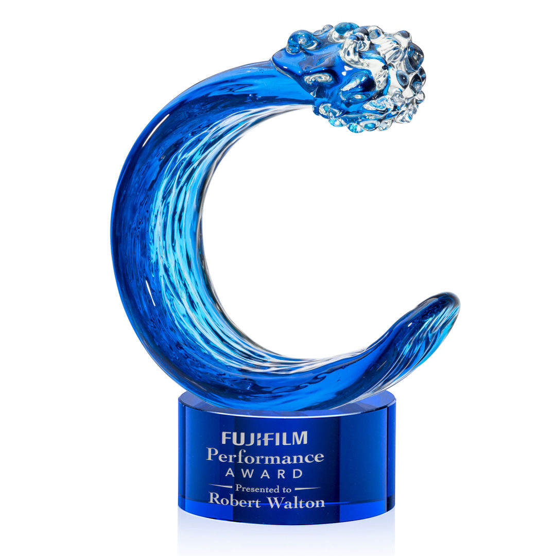 Oceana Award on Marvel Base - Blue 3