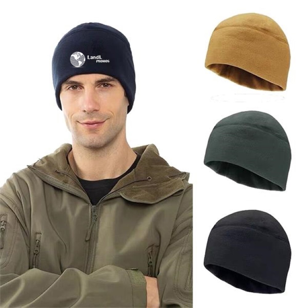 Beanie Fleece Knit Winter Hat 1