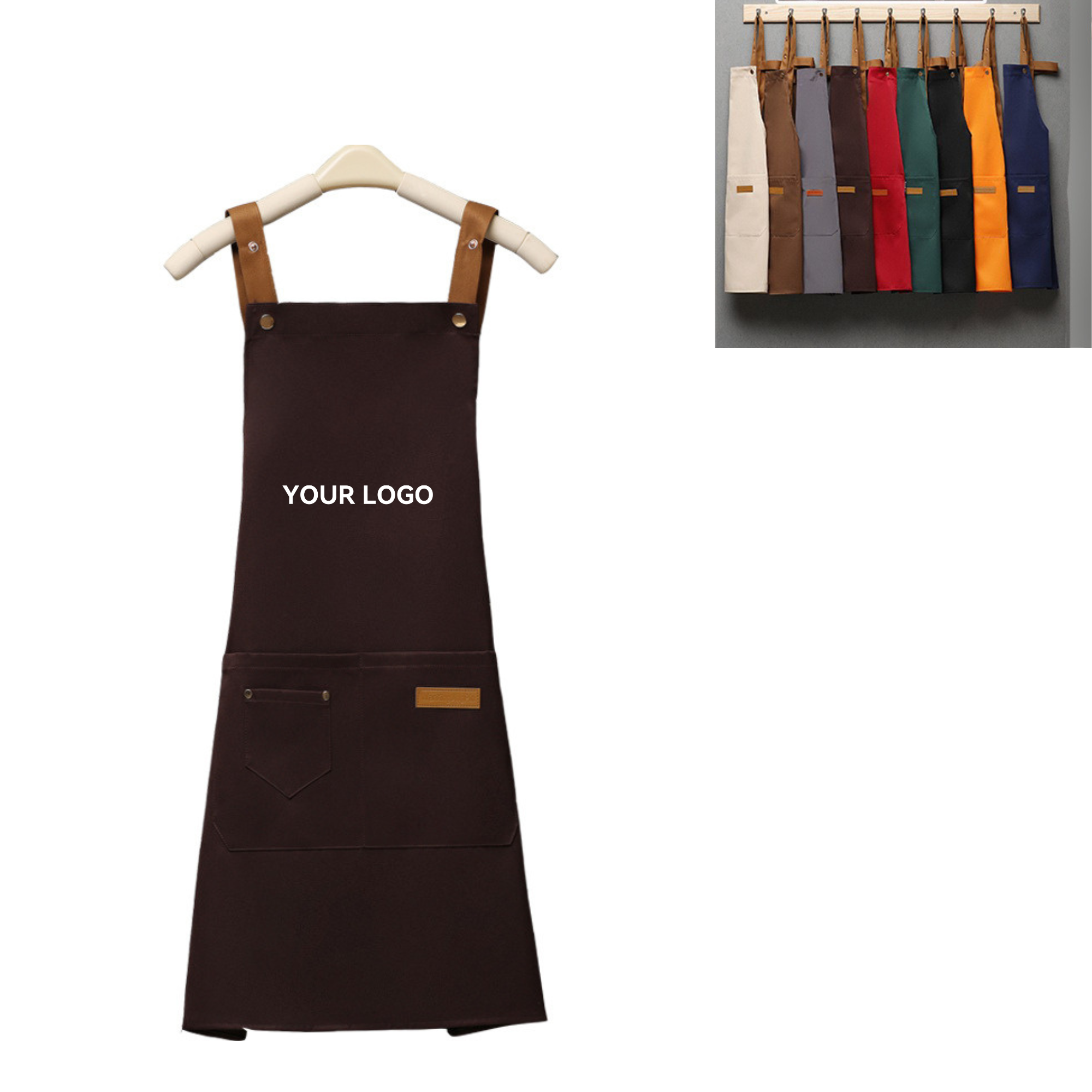 Durable Waterproof Cooking Apron for Kitchen 2