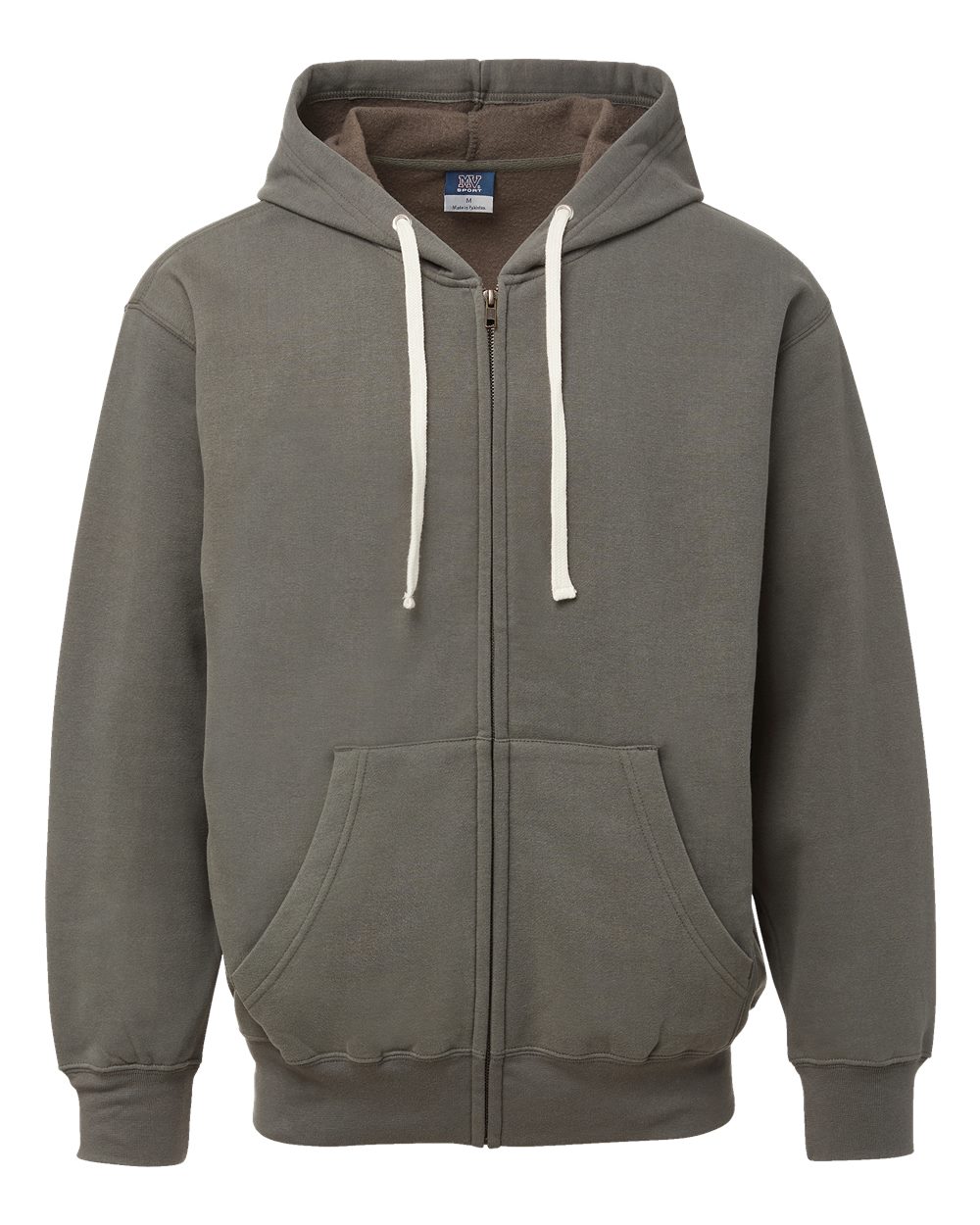 Unisex Vintage Fleece Full-Zip Hooded Sweatshirt - 22132 12