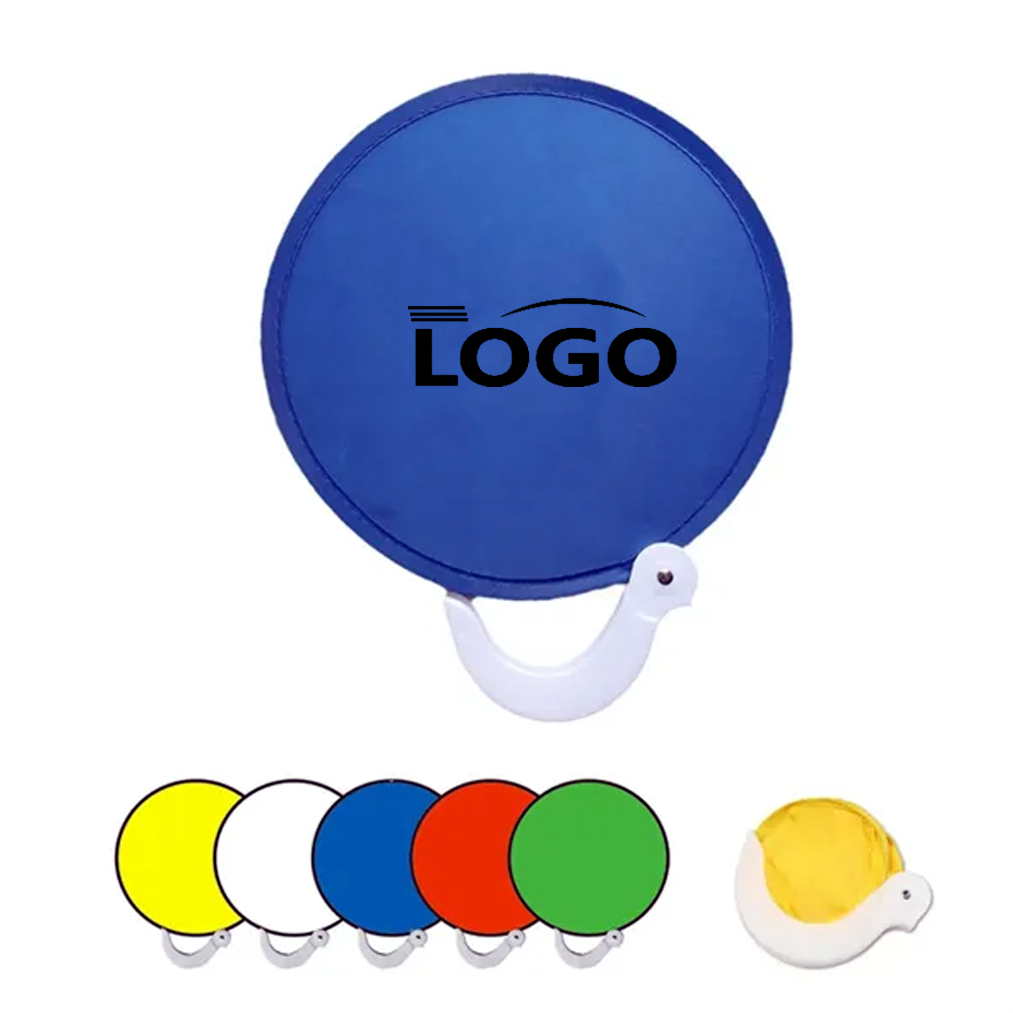 Foldable Polyester Fan ?C Compact & Reusable 1