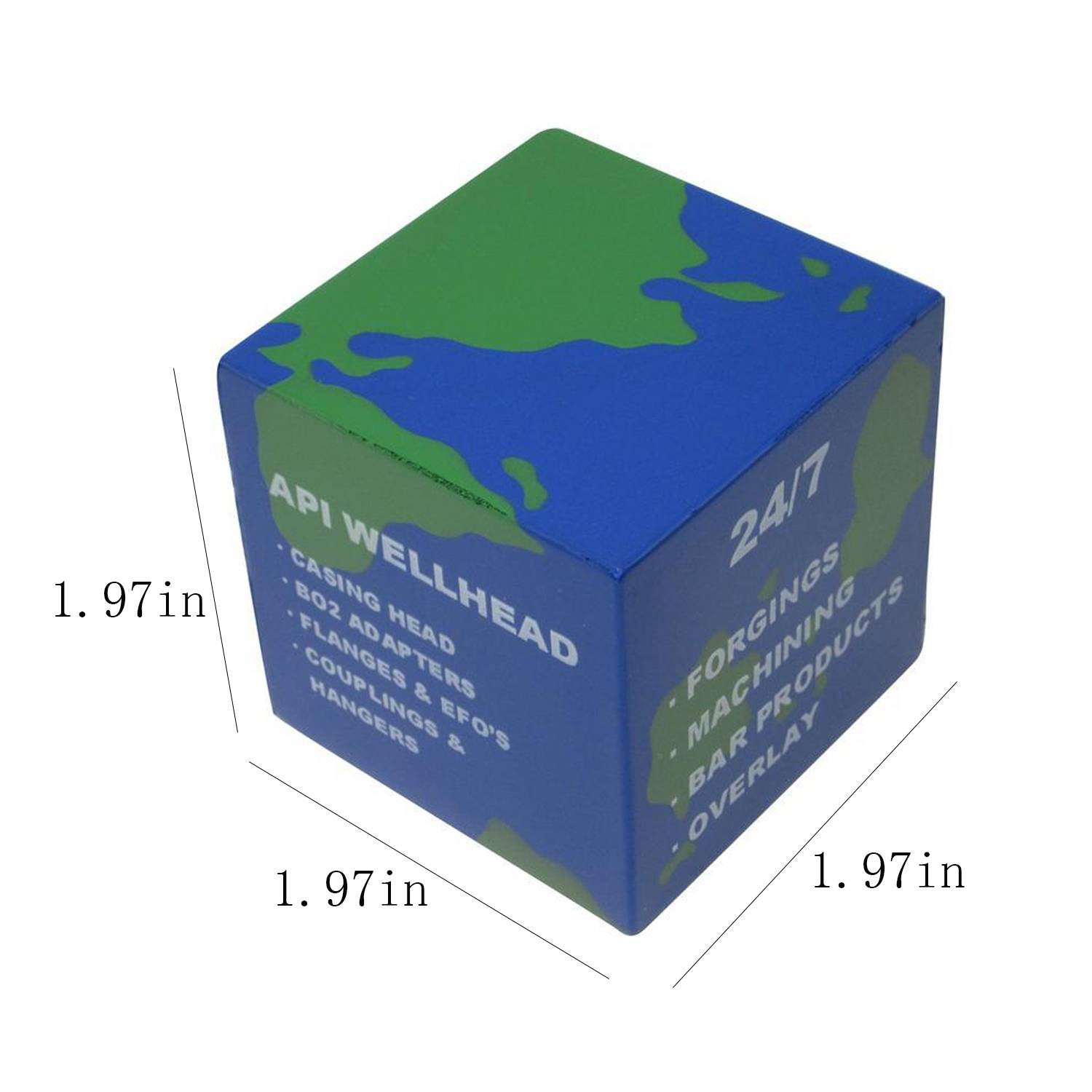 PU Foam Square Earth Stress Reliever 5