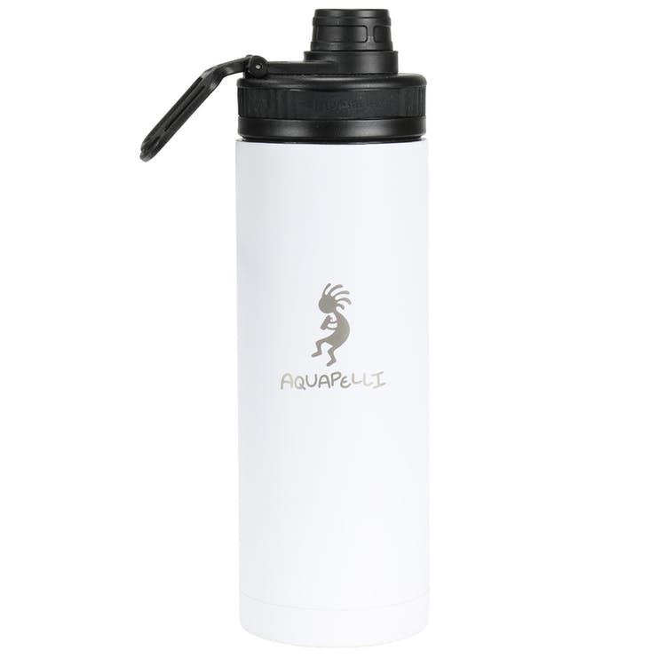 Vacuum Insulated Water Bottles with Spout - 18 oz White 2