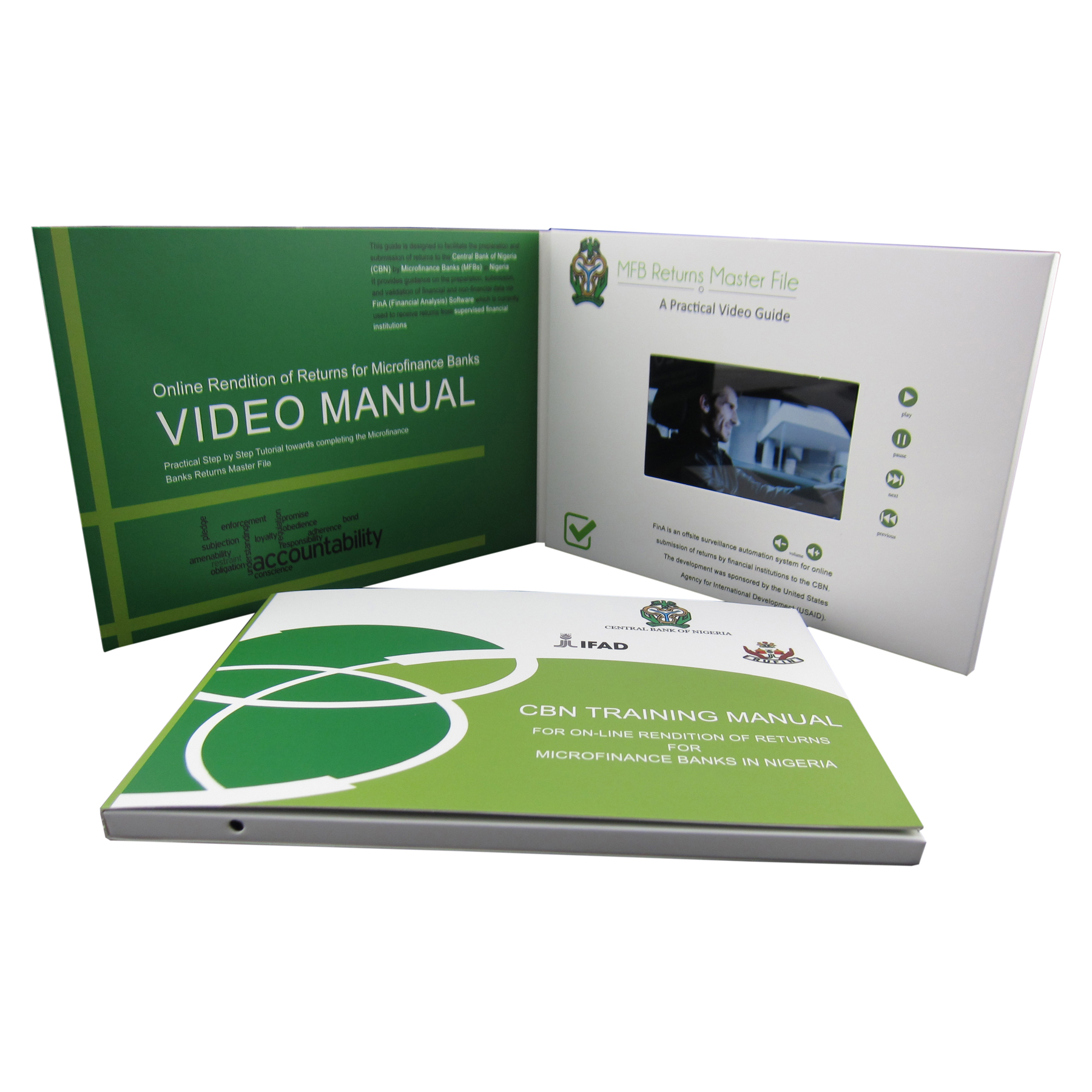 VidU 4.3" HD Video Mailer And Brochure With Full Color Printing - Custom A5 Video Card 32