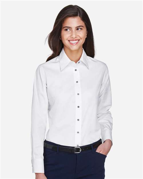 Women's Easy Blend™ Twill Dress Shirt with Stain-Release - M500W 58