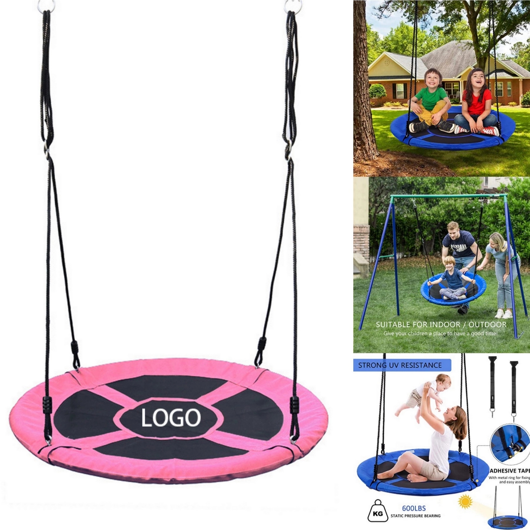 Children's Swing Basket And Chair 3