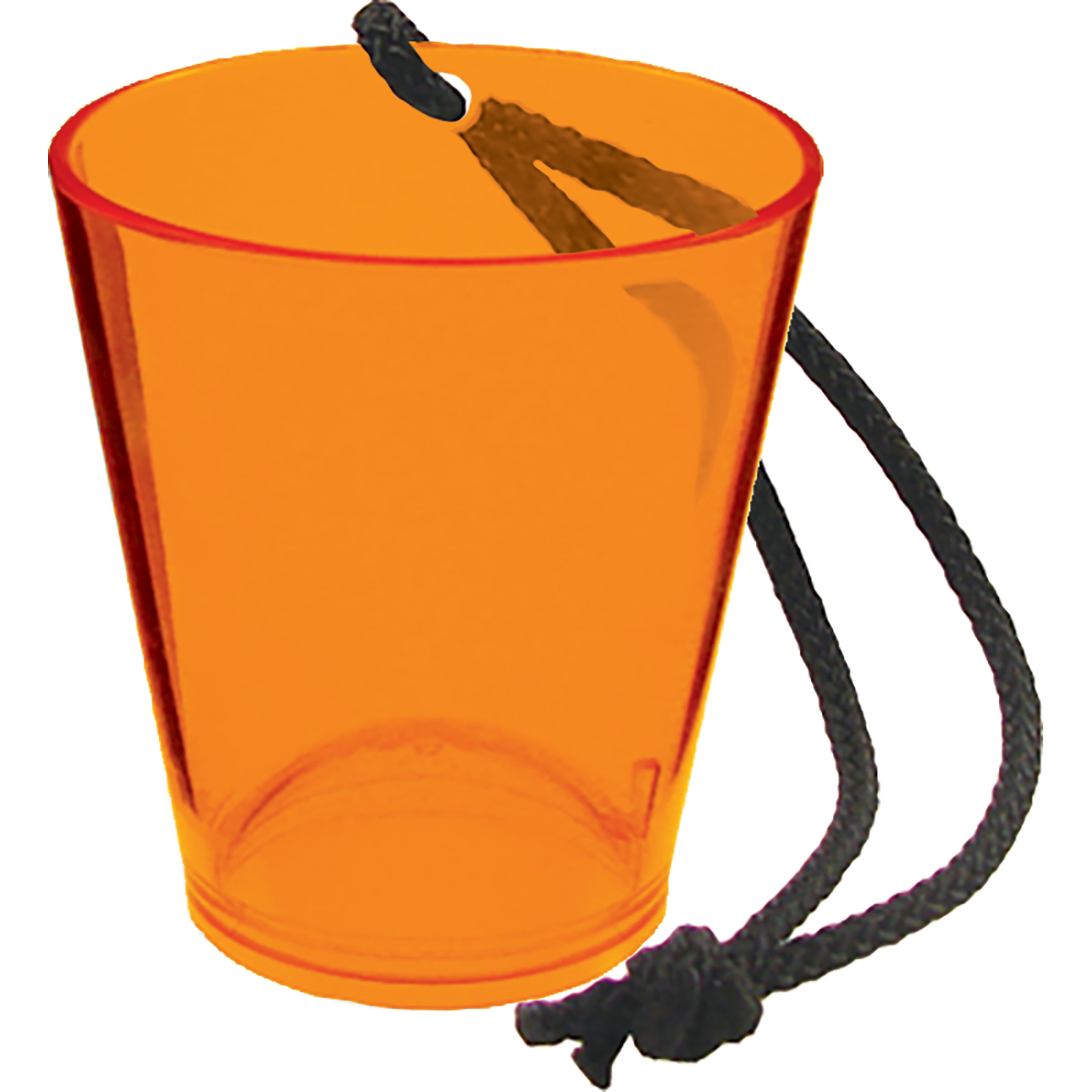 1.5oz Plastic Bottle Neck Hanging Sidecar Shot Glass with Black Rope 4