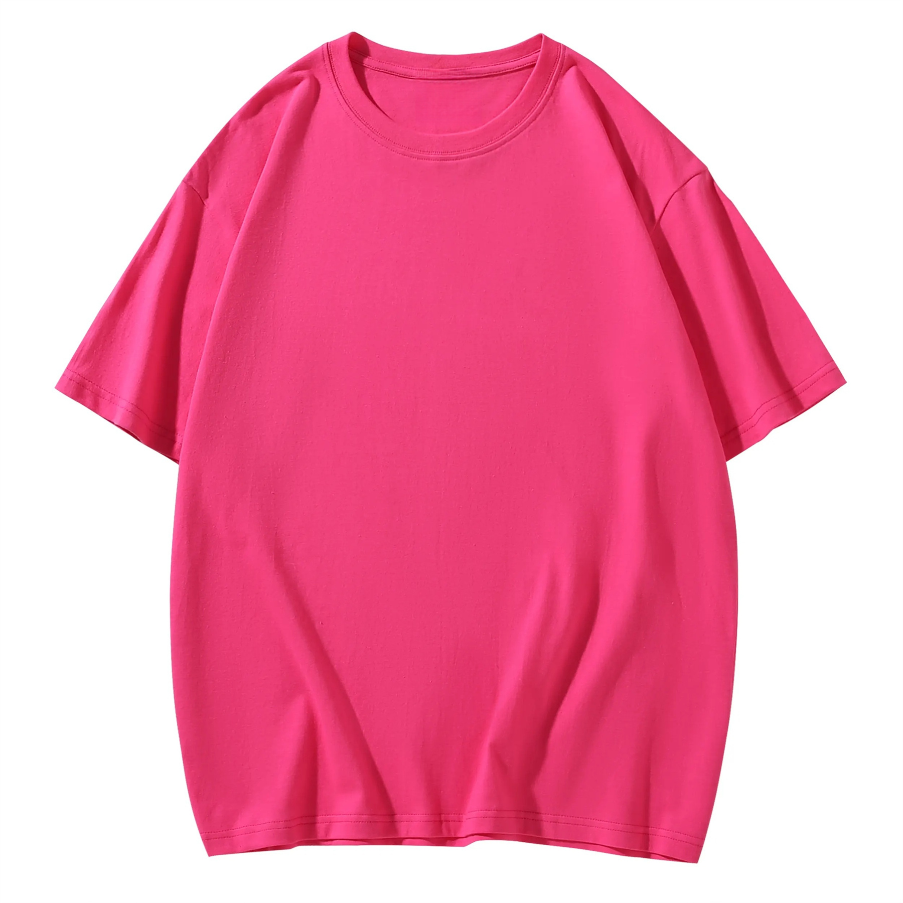 Unisex Loose Plain T Shirt 2