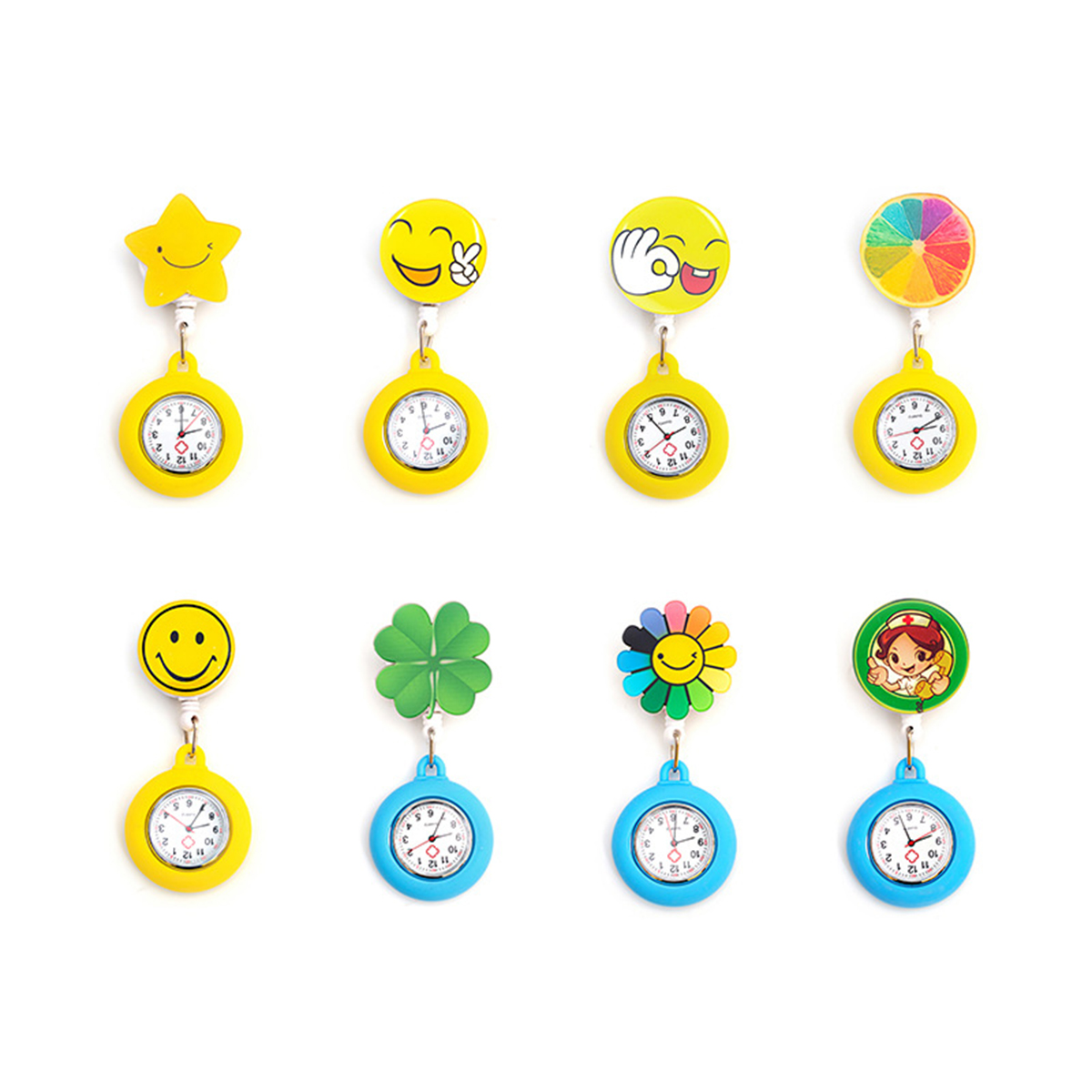 Retractable Nurse Watch with Second Hand 3