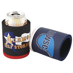 Chiller Foam Beverage Insulator, custom koozie with logo imprint 5