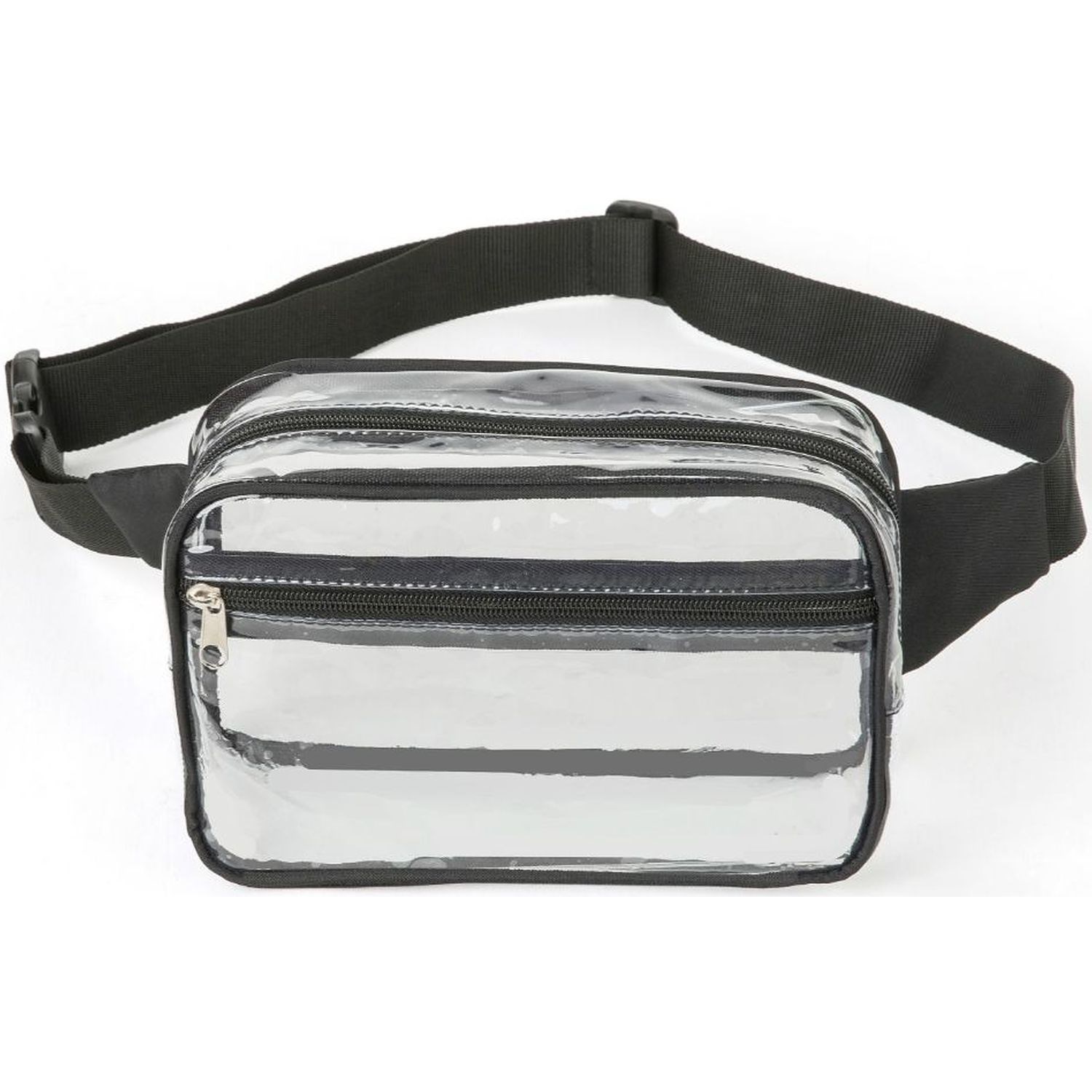 Waist Bag Stadium Approved Clear PVC Transparent Fanny Pack 4