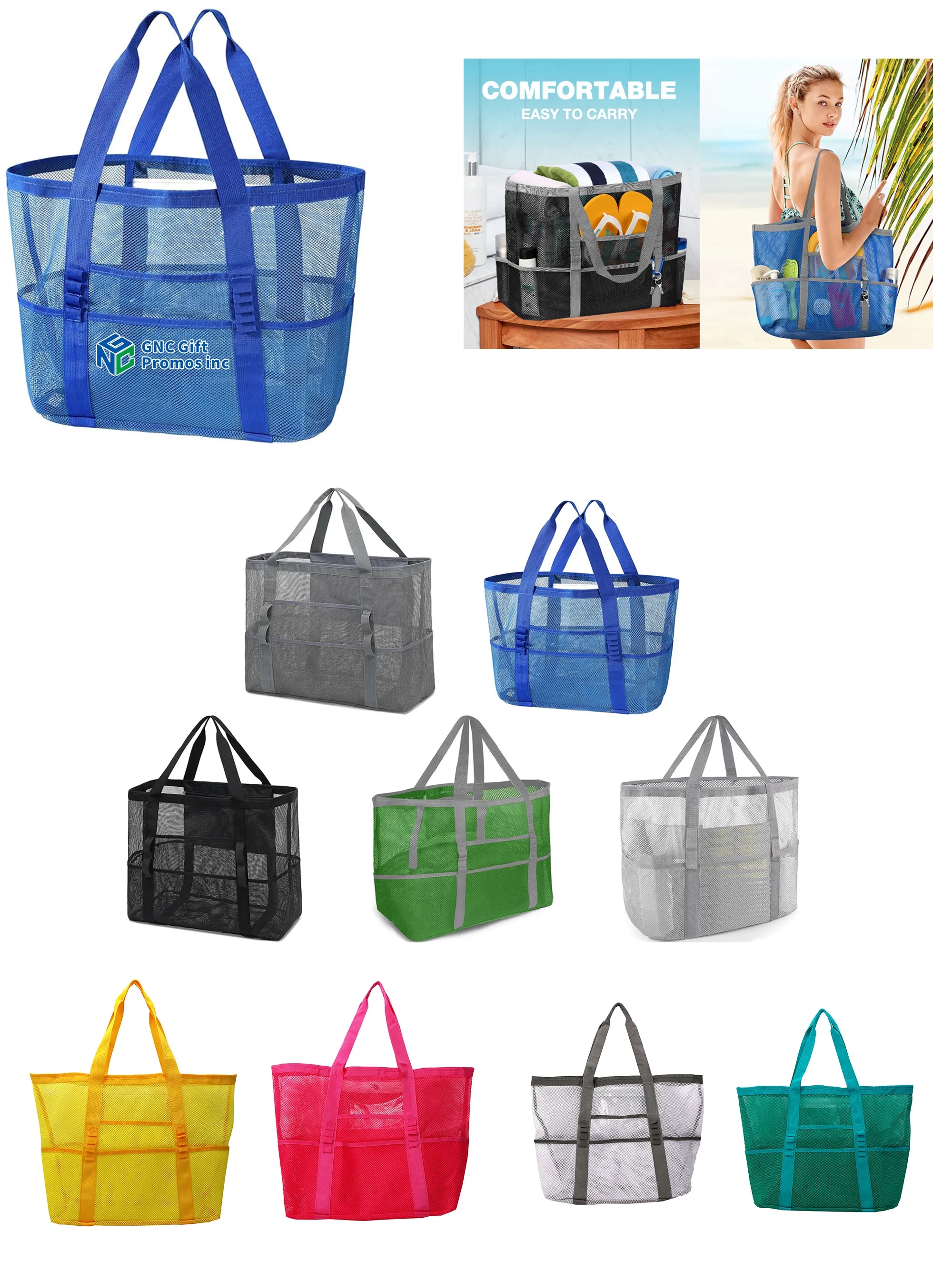Foldable Mesh Pool Bag 2