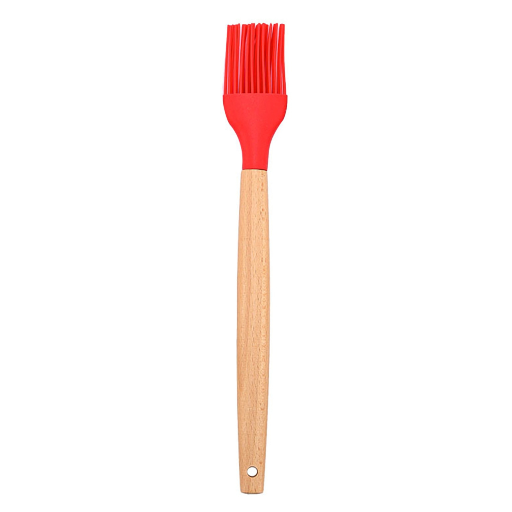 Silicone Grill Brush w/Wooden Handle 2