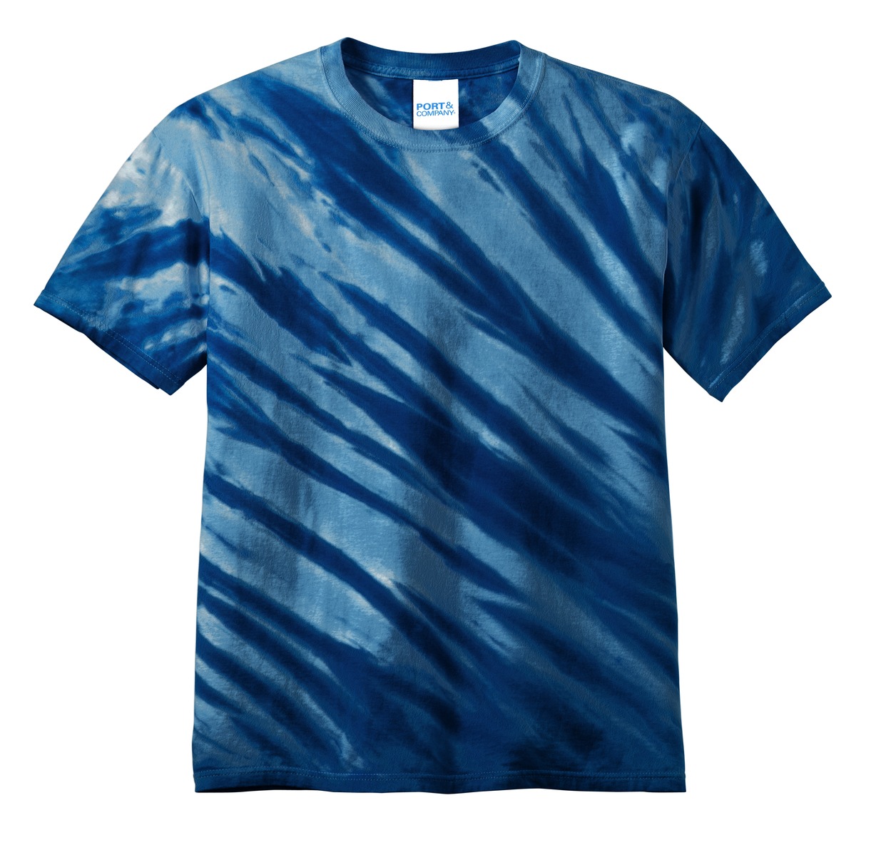 Port & Co Tiger Stripe Tie-Dye Tee. PC148 37