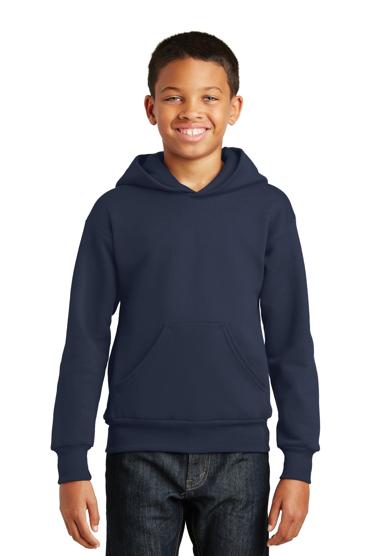 Hanes® Youth EcoSmart Pullover Hooded Sweatshirt 8
