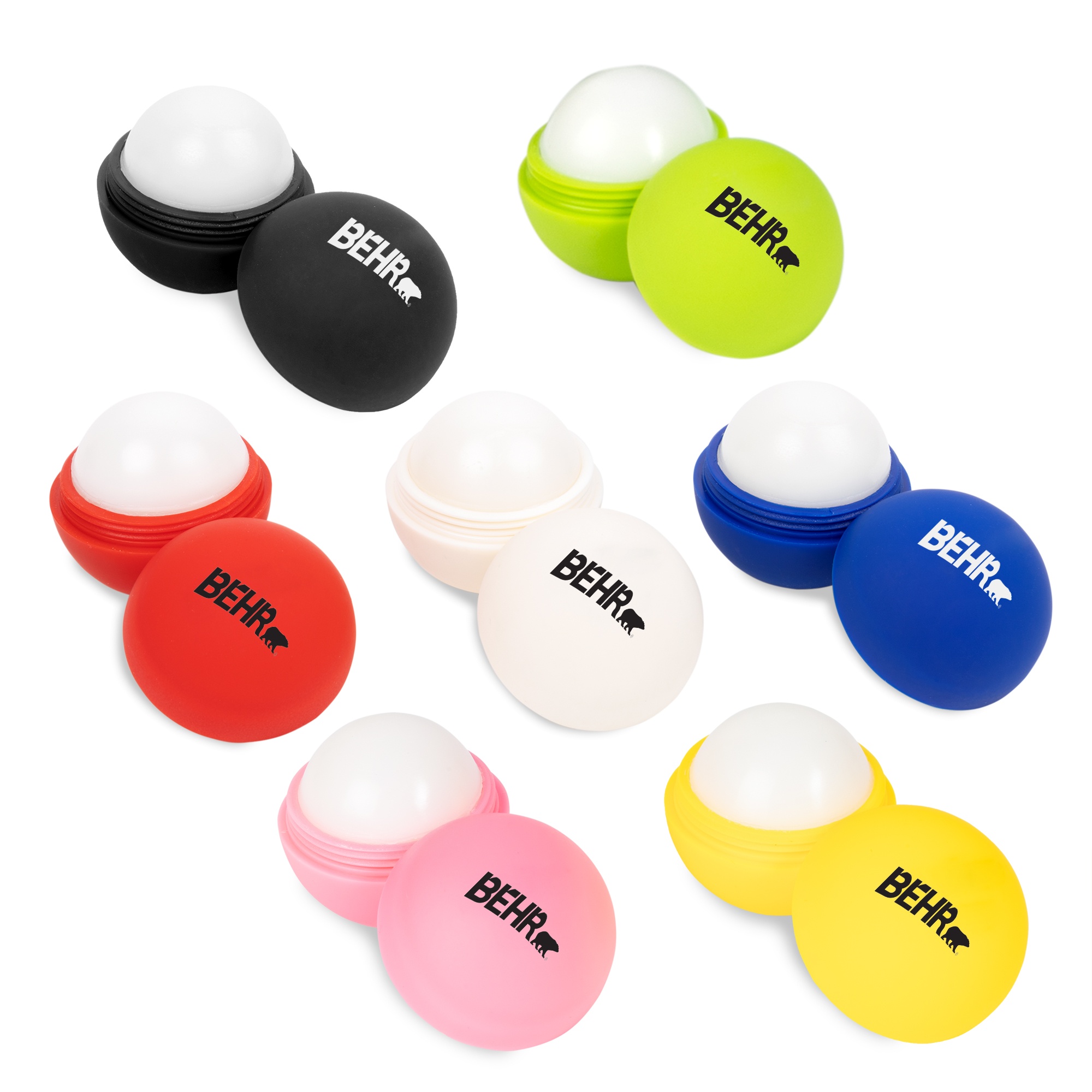 Round Soft Touch Lip Balm 1