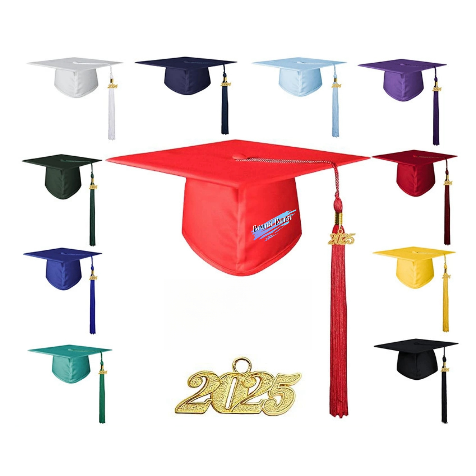 Graduation Cap With 2025 Tassel 1
