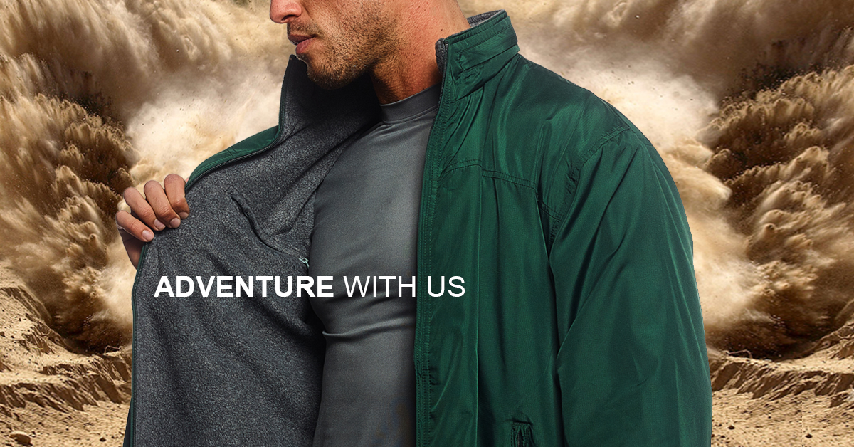 Unisex Mountaineer Mini Rip Stop Fleece Lining Jacket 23
